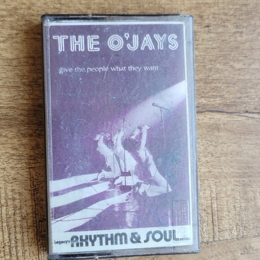 Vtg 1995 The O'Jays GIVE THE PEOPLE WHAT THEY WANT Cassette Tape