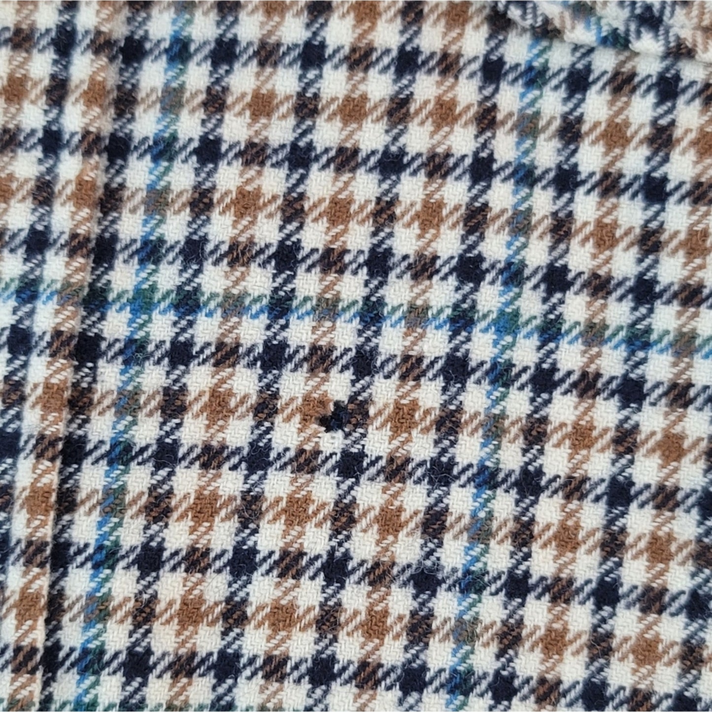 Vtg 1970s Pendleton Pure Virgin Wool Button-down Flannel Shirt