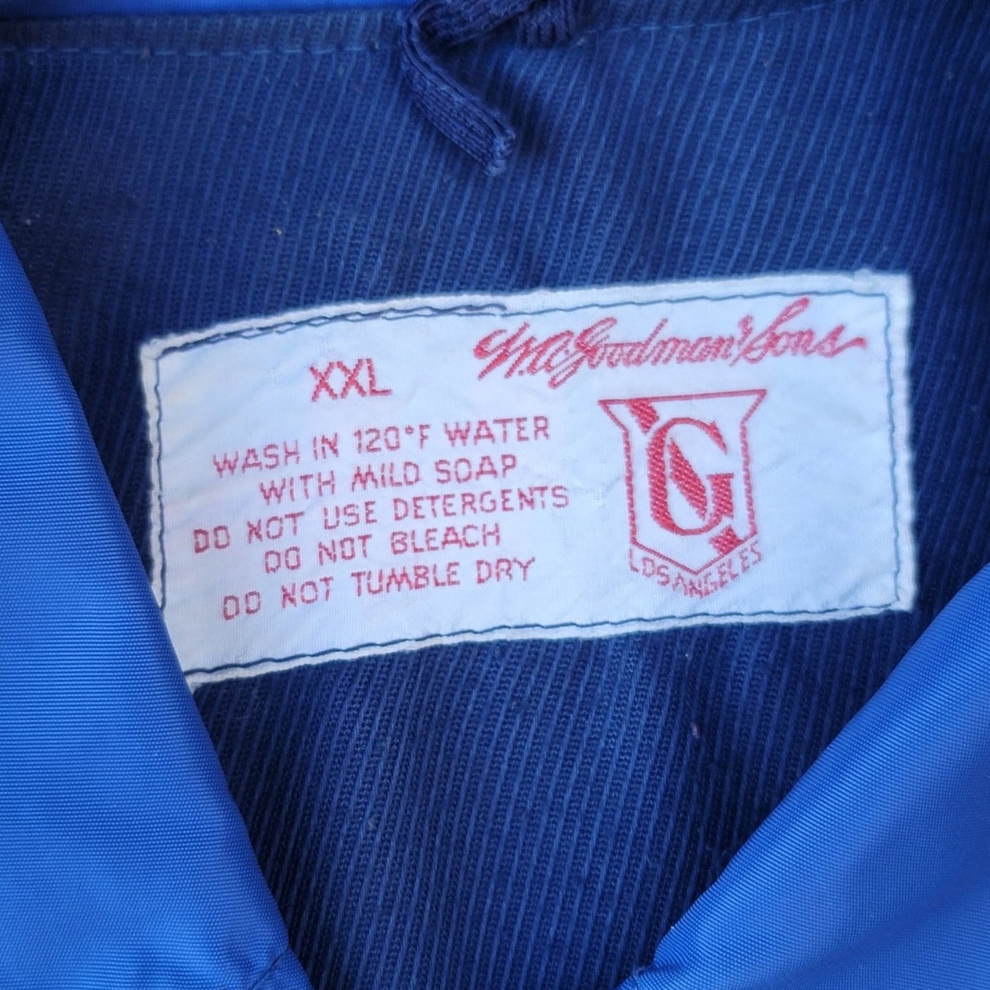 Vtg 1970s Los Angeles Rams John Williams Game Worn Sideline Jacket NFL
