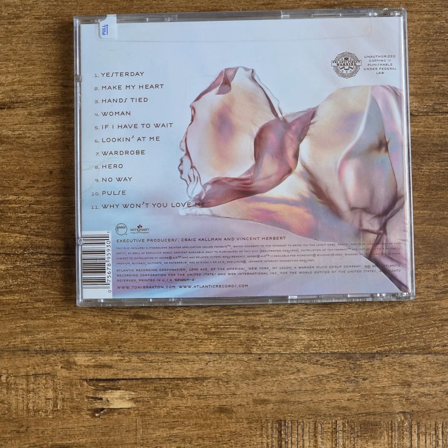 Toni Braxton PULSE CD