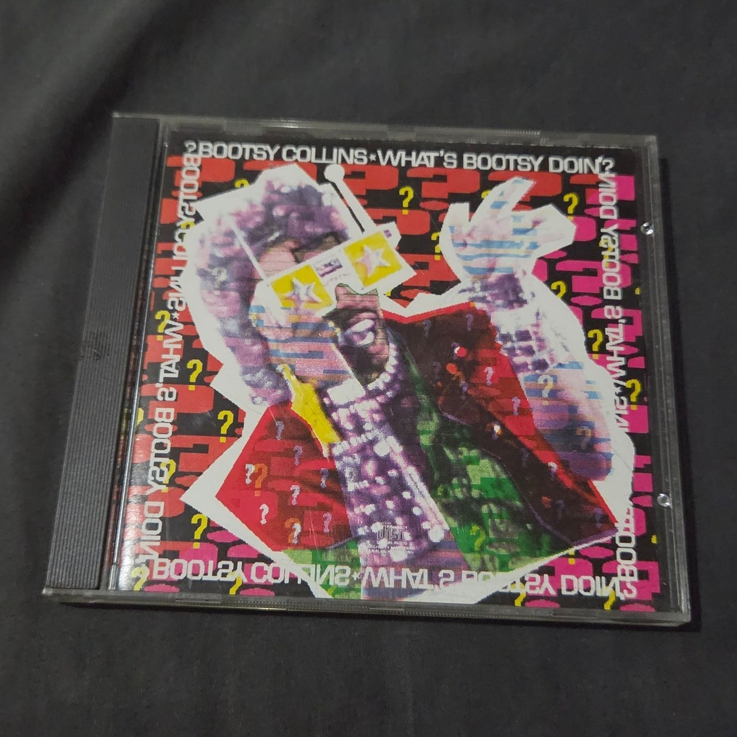 Vtg 1988 Bootsy Collins WHAT'S BOOTSY DOIN'? CD