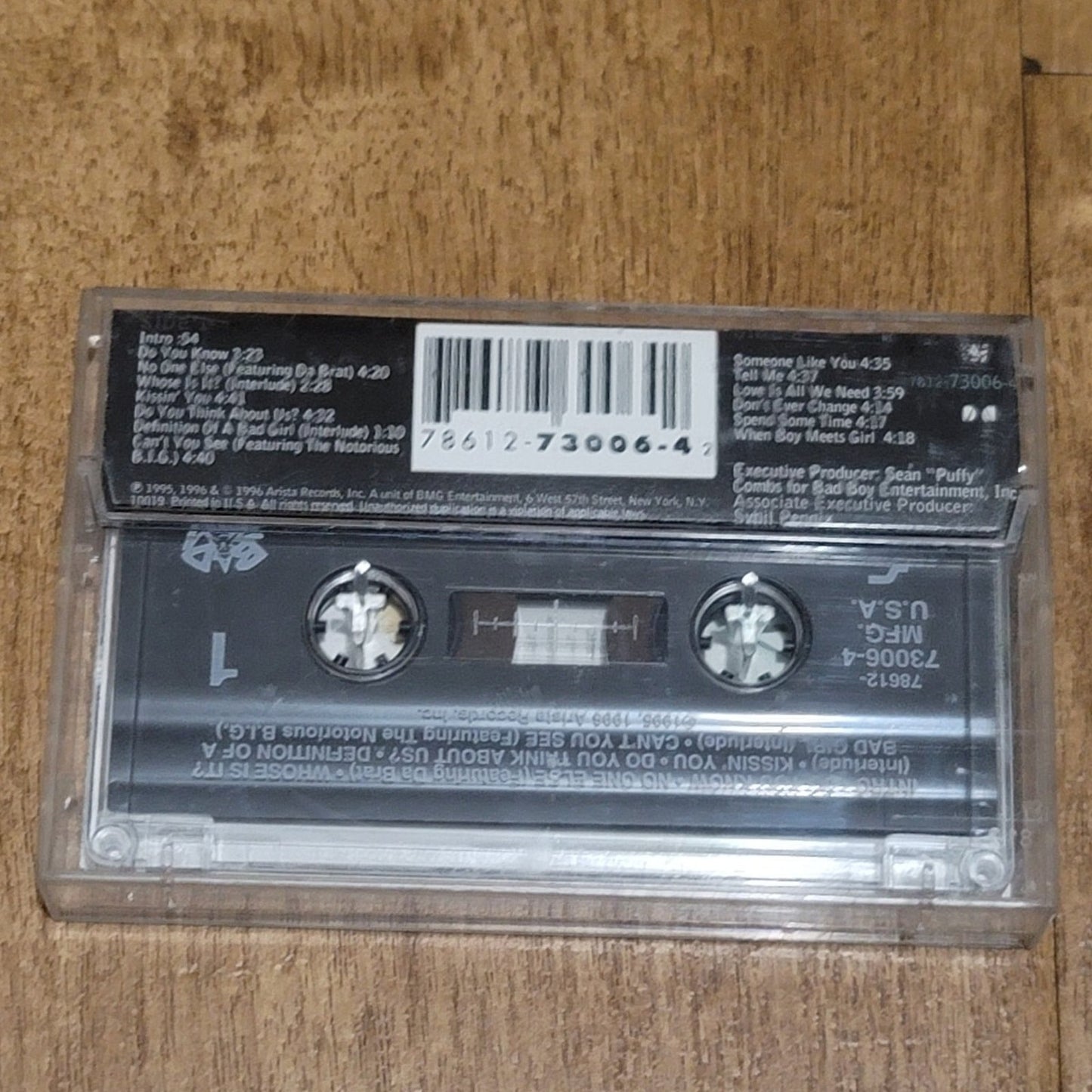 Vtg 1996 Total TOTAL Cassette Tape