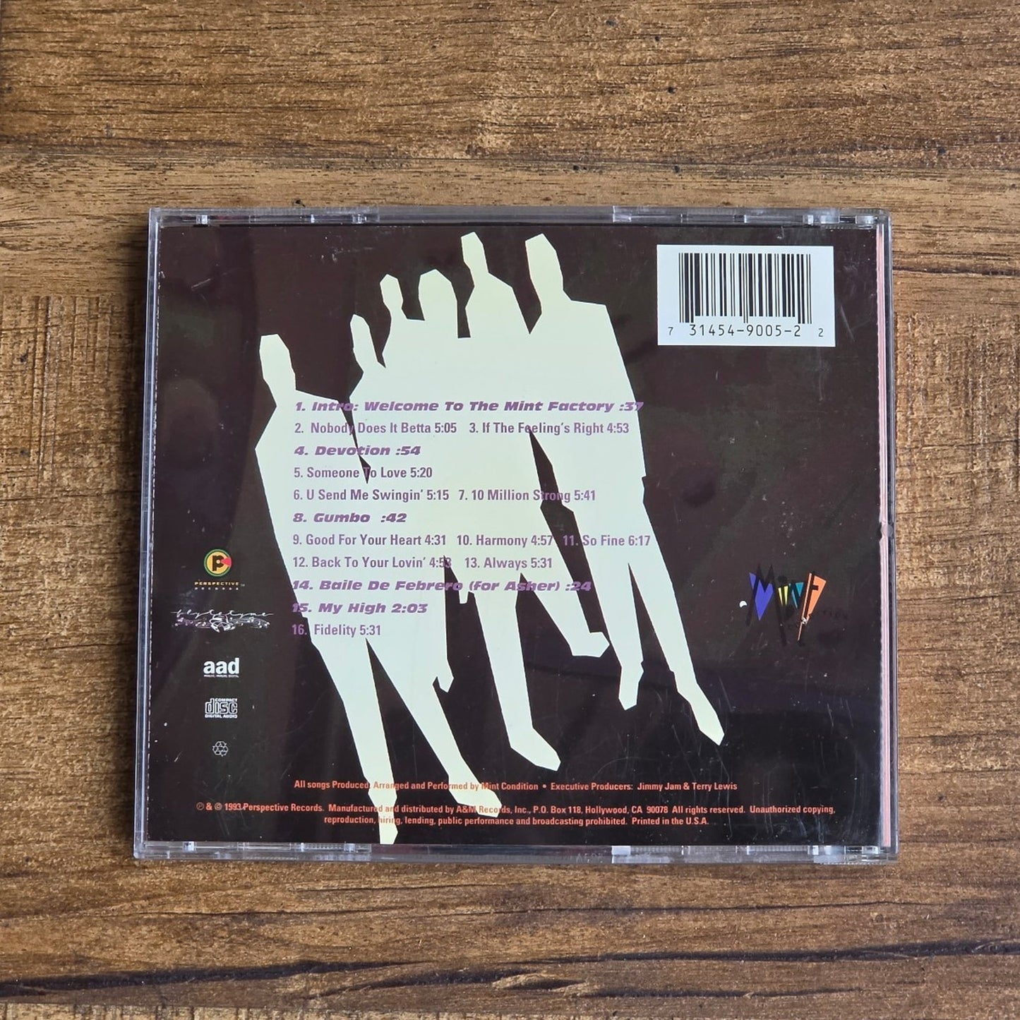 Vtg 1993 Mint Condition FROM THE MINT FACTORY CD