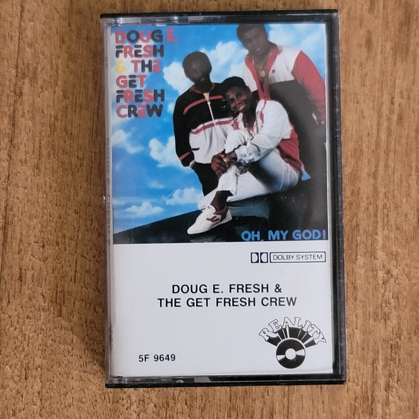 Vtg 1986 Doug E. Fresh & The Get Fresh Crew OH, MY GOD! Cassette Tape