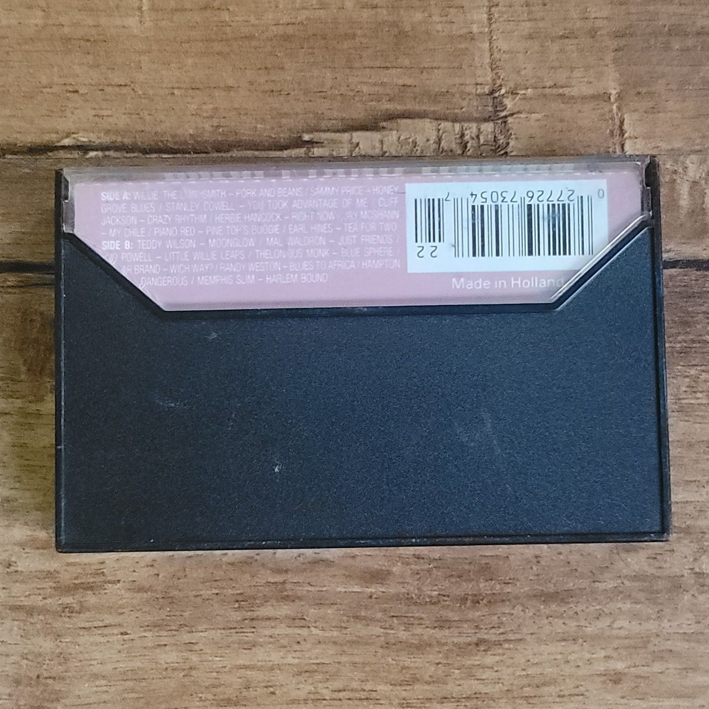 Vtg GREAT PIANO LEGENDS JAZZ Cassette Tape