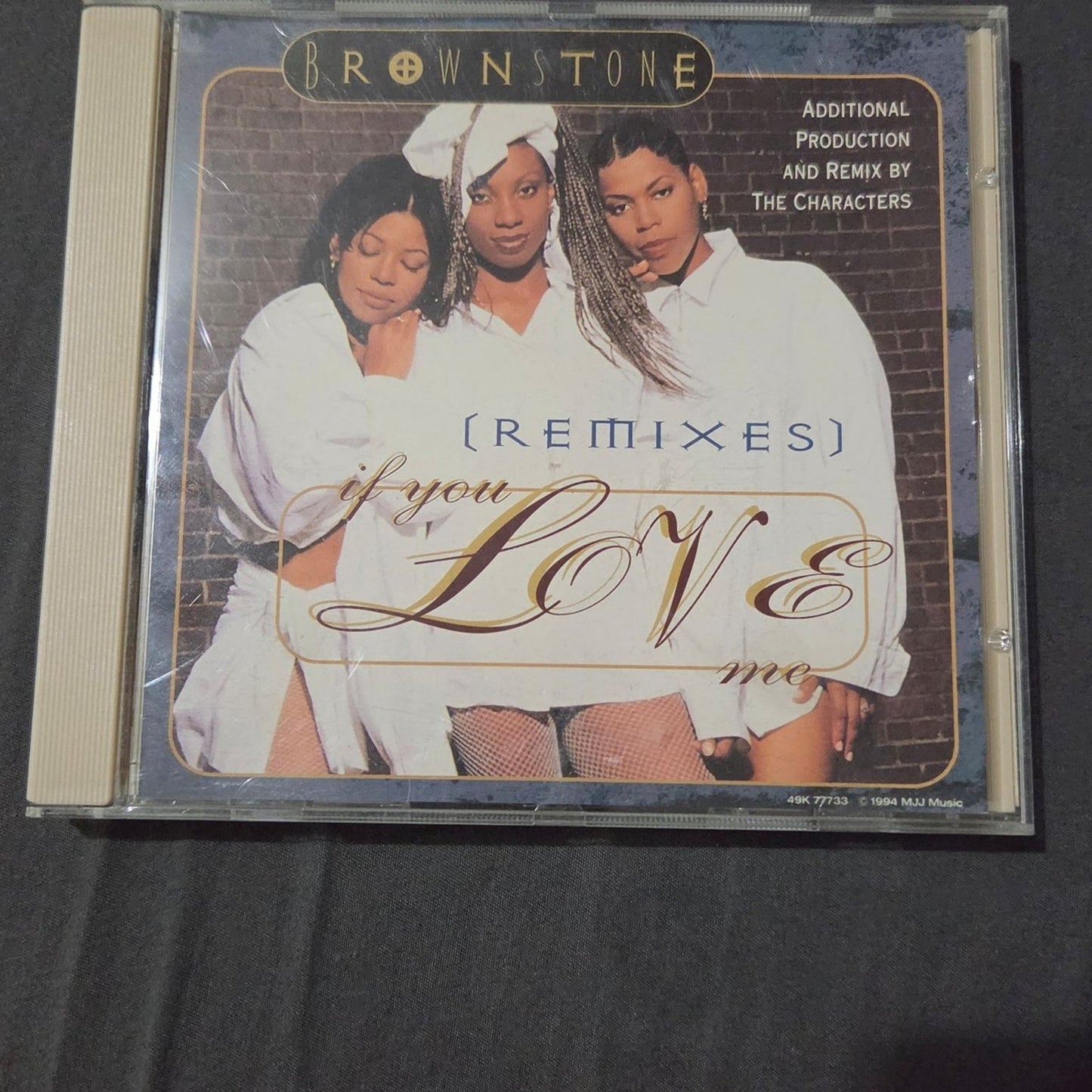 Vtg 1994 Brownstone Remixes If You Love Me Maxi Single CD