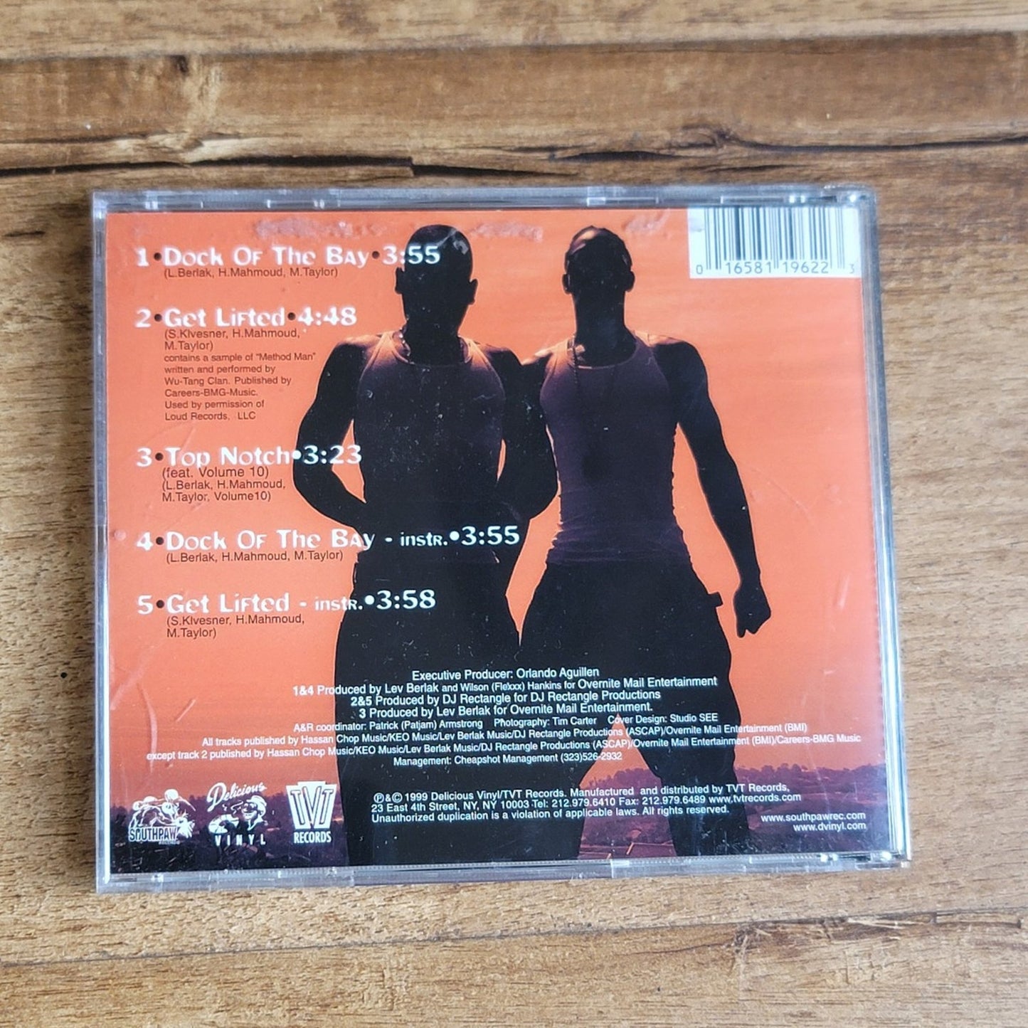 Vtg 1999 The Whoridas DOCK OF THE BAY CD Single RAP HIP HOP