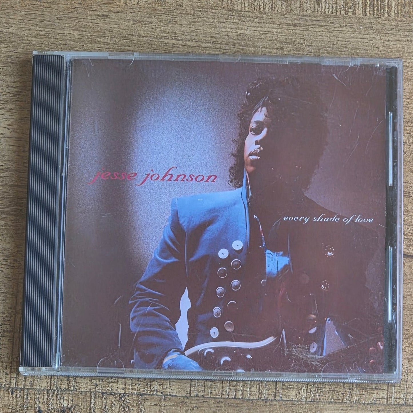 Vtg 1996 Jesse Johnson EVERY SHADE OF LOVE CD (GERMAN IMPORT)