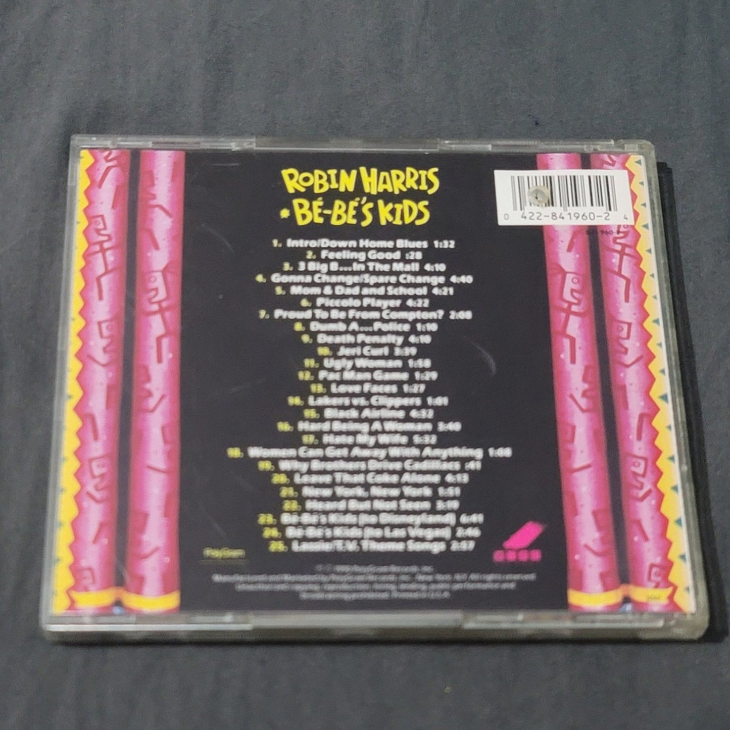 Vtg 1990 Robin Harris BE-BE'S KIDS CD