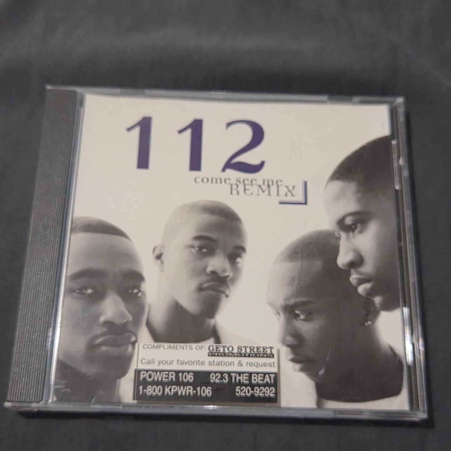 Vtg 1996 112 Come See Me Remix Maxi Single CD