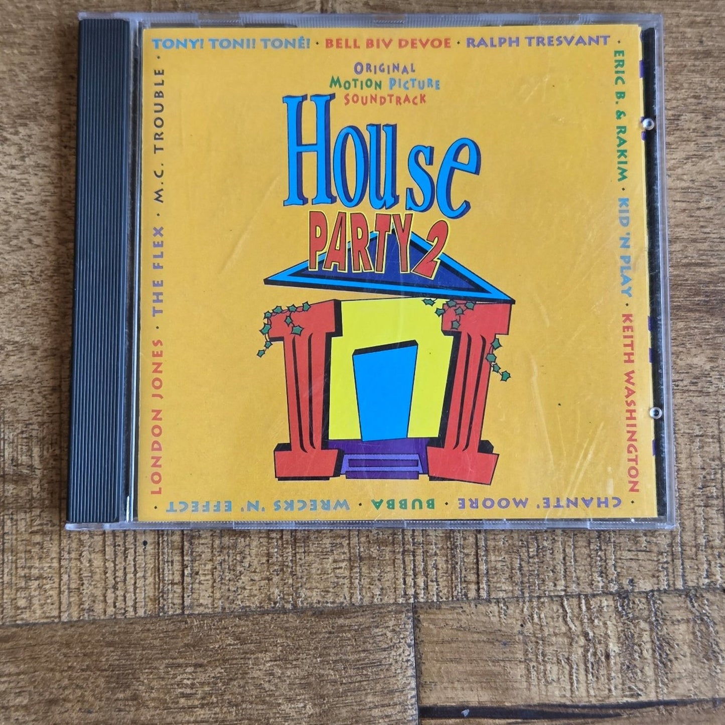 Vtg 1991 HOUSE PARTY 2 SOUNDTRACK CD RAP HIP HOP