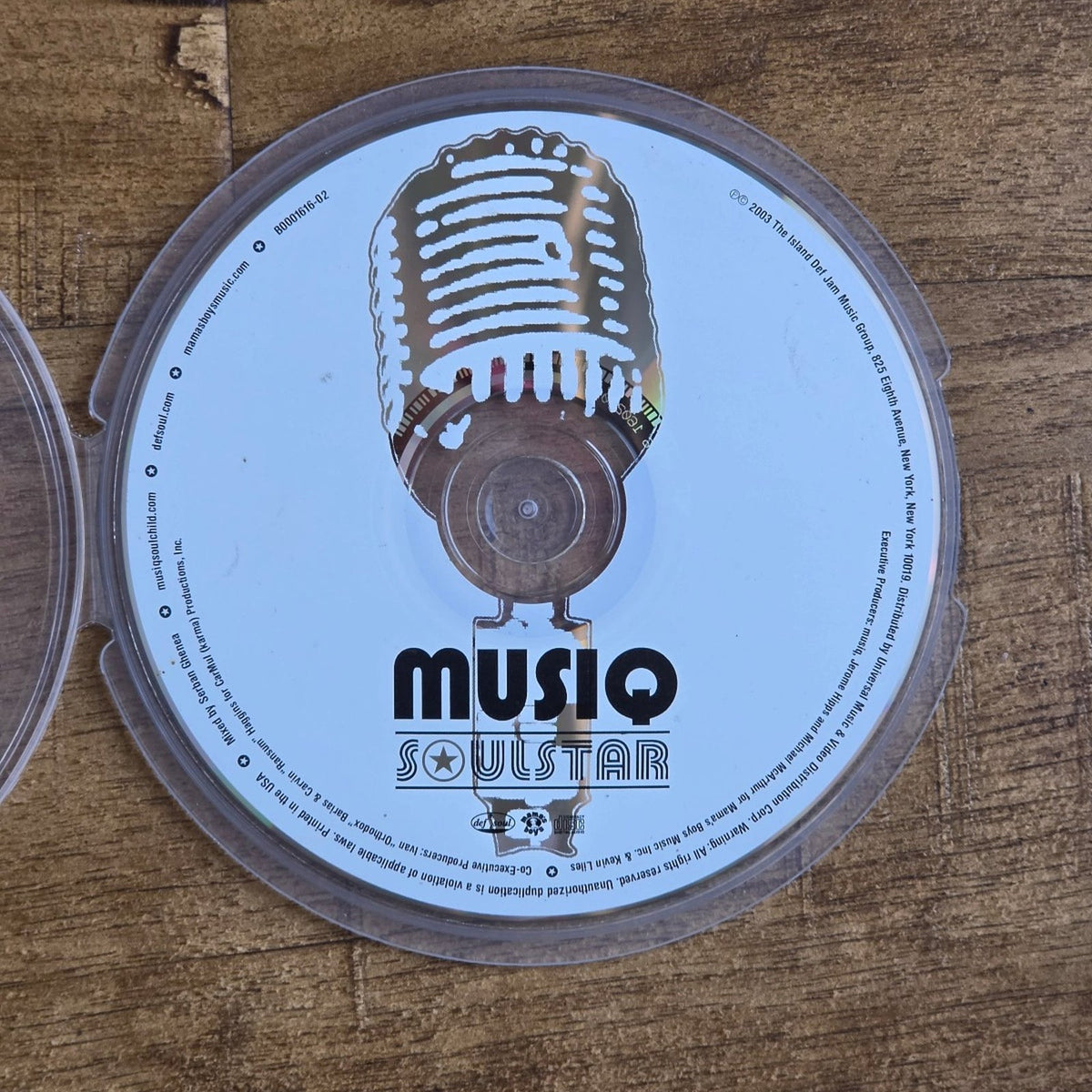 Vtg 2003 Musiq Soulstar CD