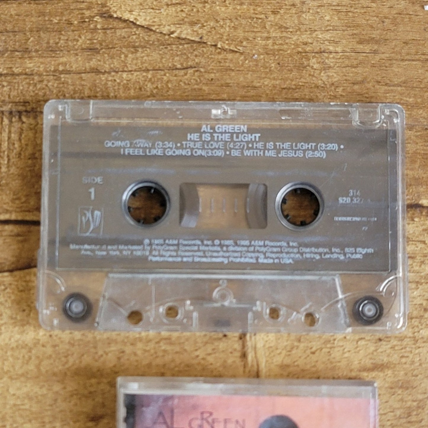 Vtg 1985 Al Green He Is The Light Cassette Tape