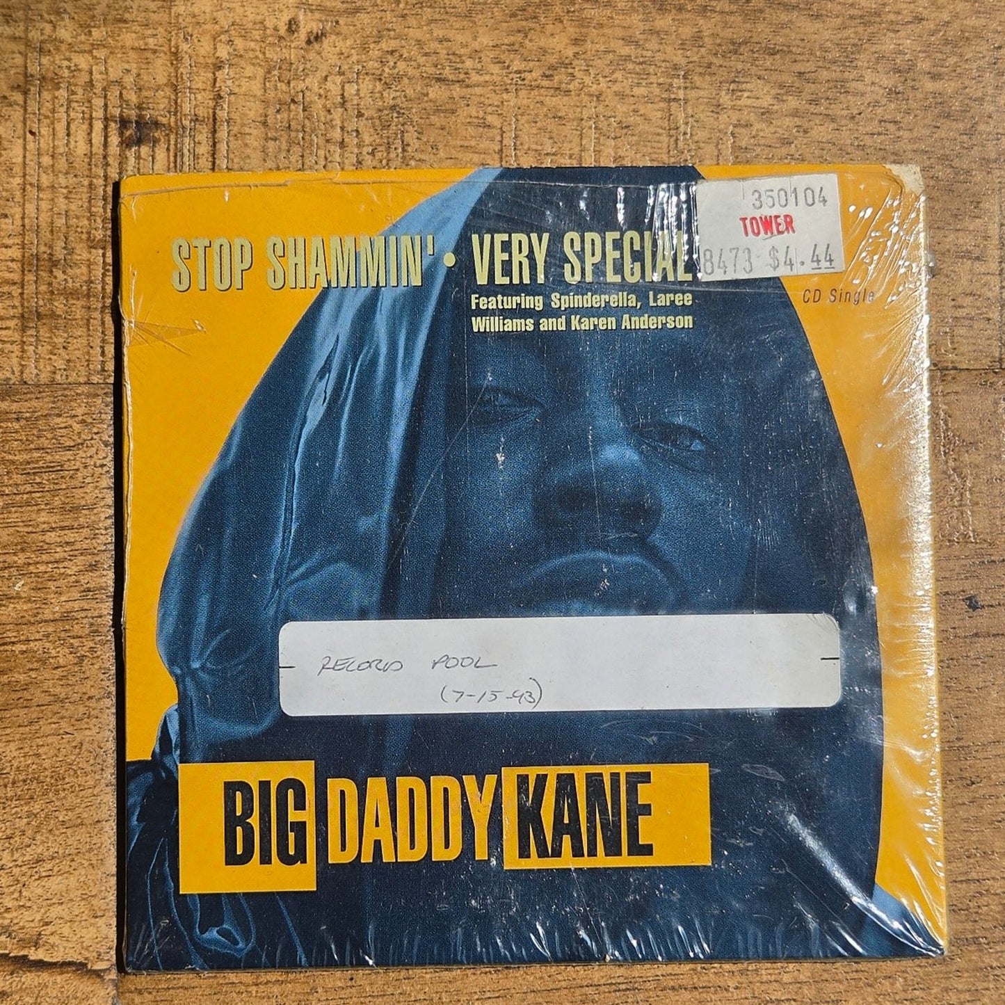 Vtg 1993 Big Daddy Kane Stop Shammin' / Very Special Maxi Single CD