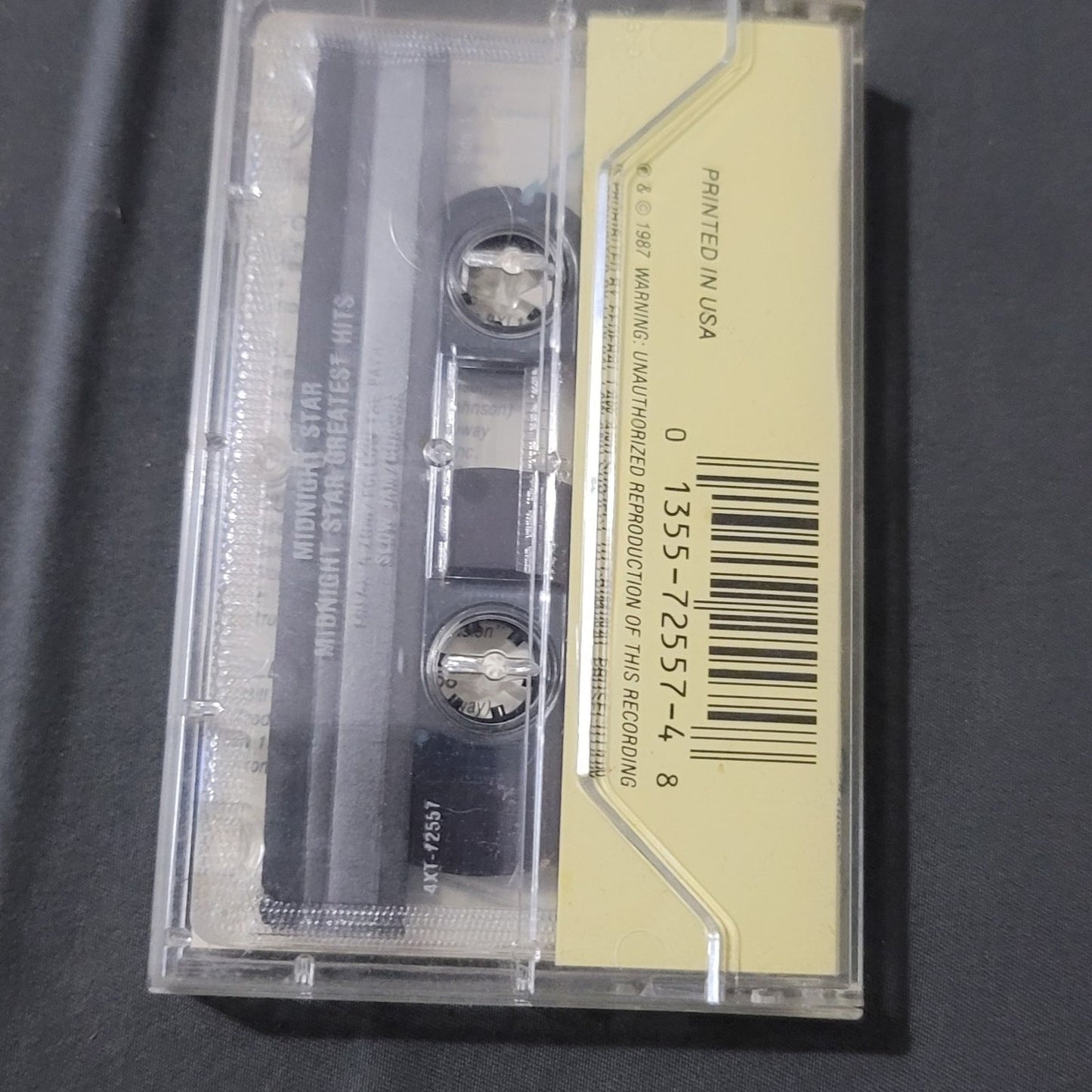 Vtg 1987 Midnight Star GREATEST HITS Cassette Tape