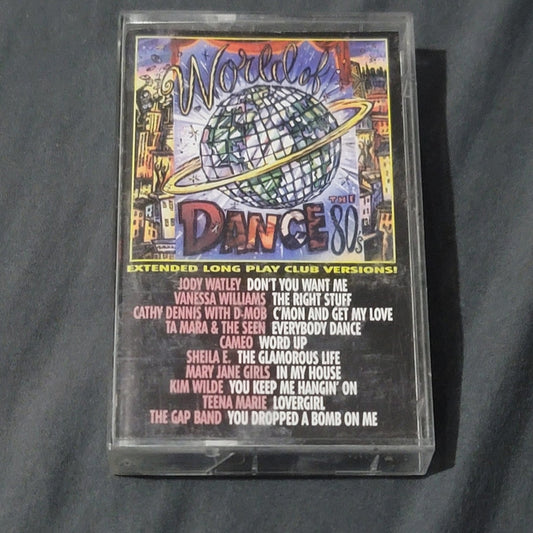 Vtg 1996 World of Dance THE 80s VARIOUS ARTISTS Cassette Tape