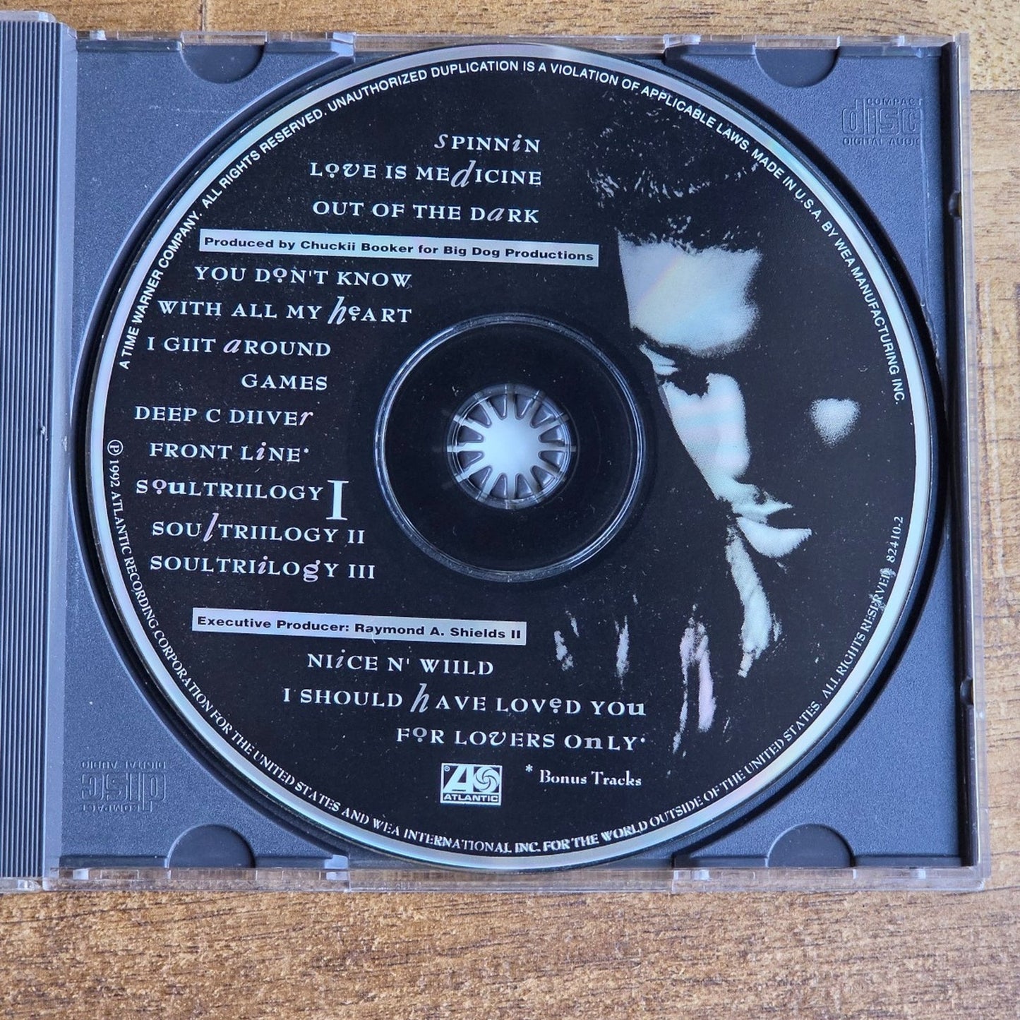 Vtg 1992 Chuckii Booker NIICE 'N WILD CD