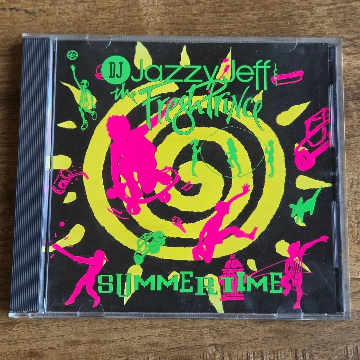 Vtg 1991 DJ Jazzy Jeff & The Fresh Prince SUMMERTIME Maxi Single CD RAP HIP HOP
