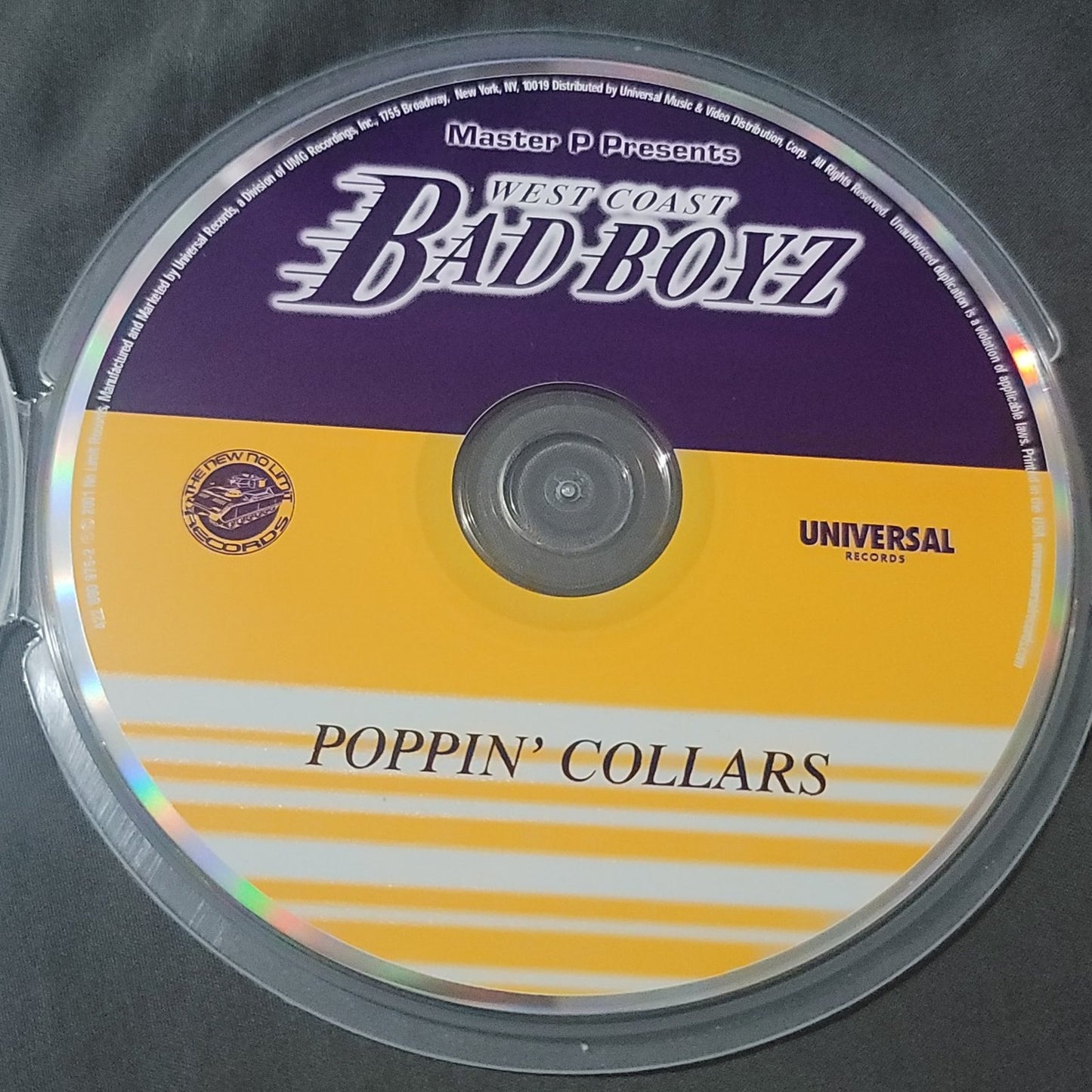 Vtg 2001 Master P Presents WEST COAST BAD BOYZ CD RAP HIP HOP