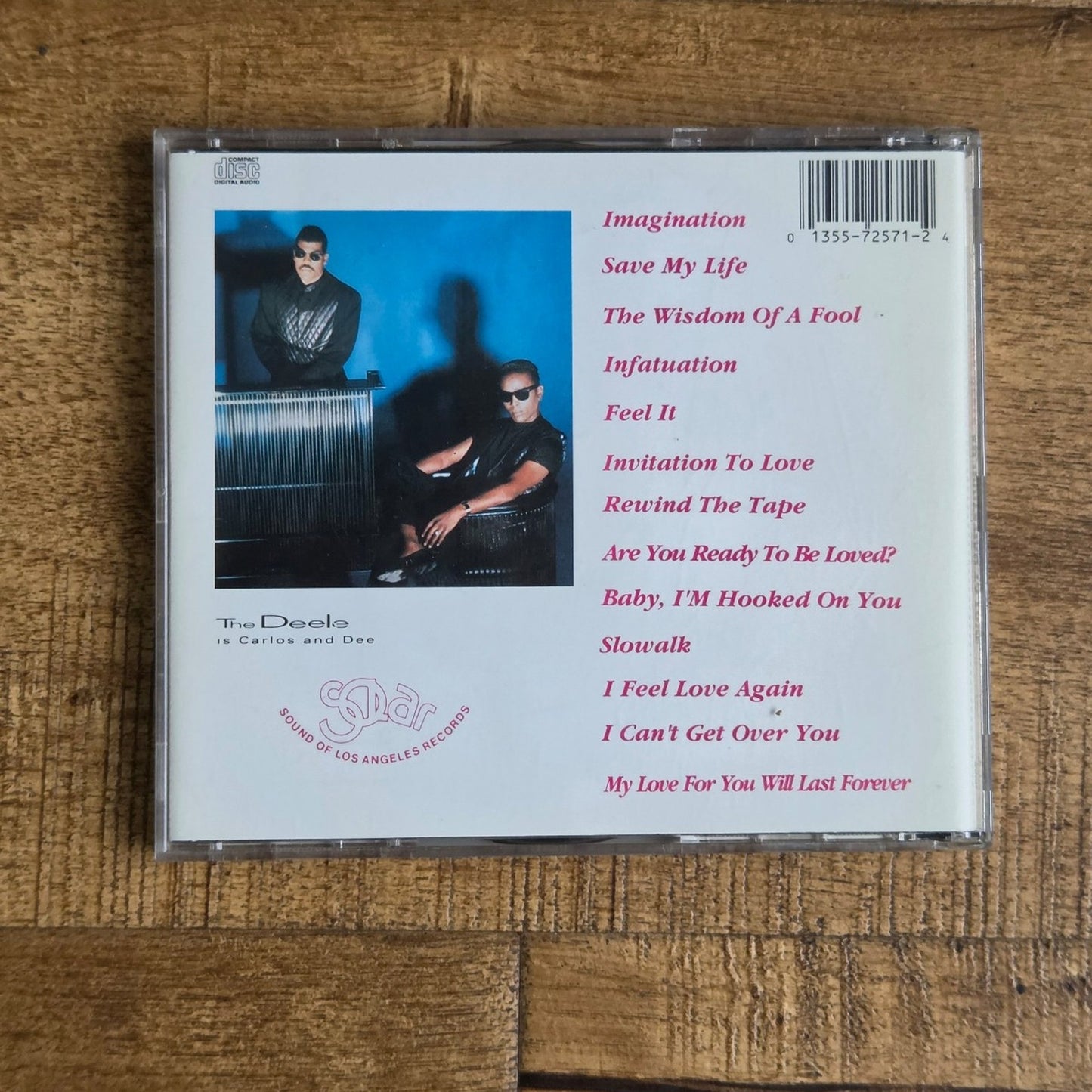Vtg 1993 The Deele AN INVITATION TO LOVE CD w/ Hype Sticker