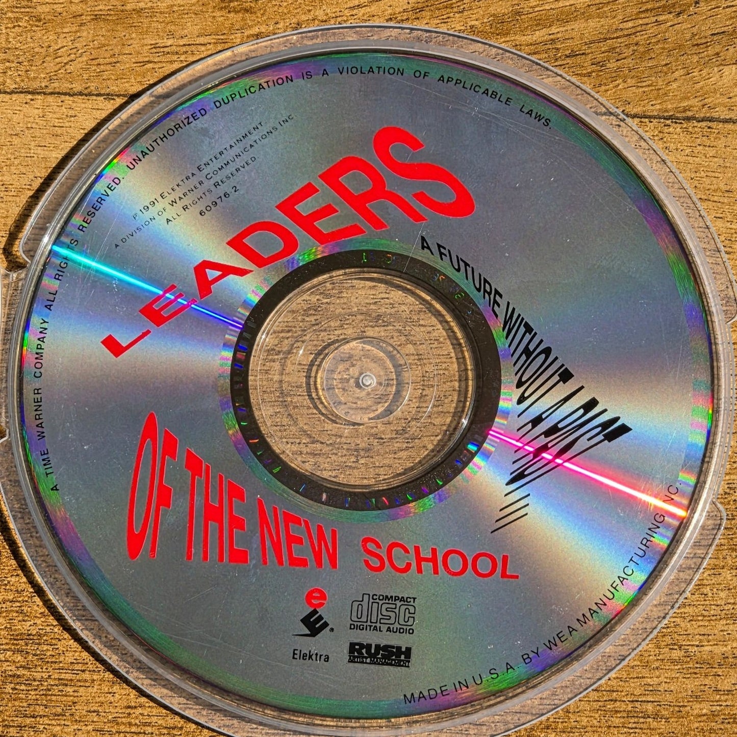 Vtg 1991 Leaders of the New School A FUTURE WITHOUT A PAST.. CD Hip Hop Rap