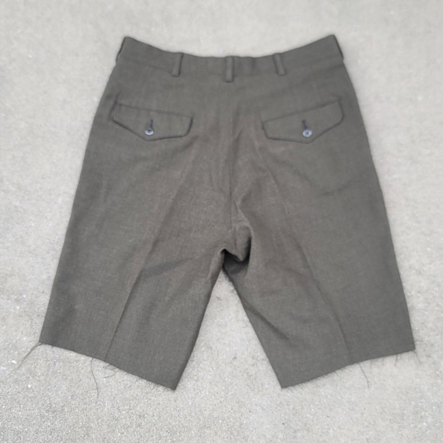 Vtg US Military 100% Cutoff Pants Trousers Shorts