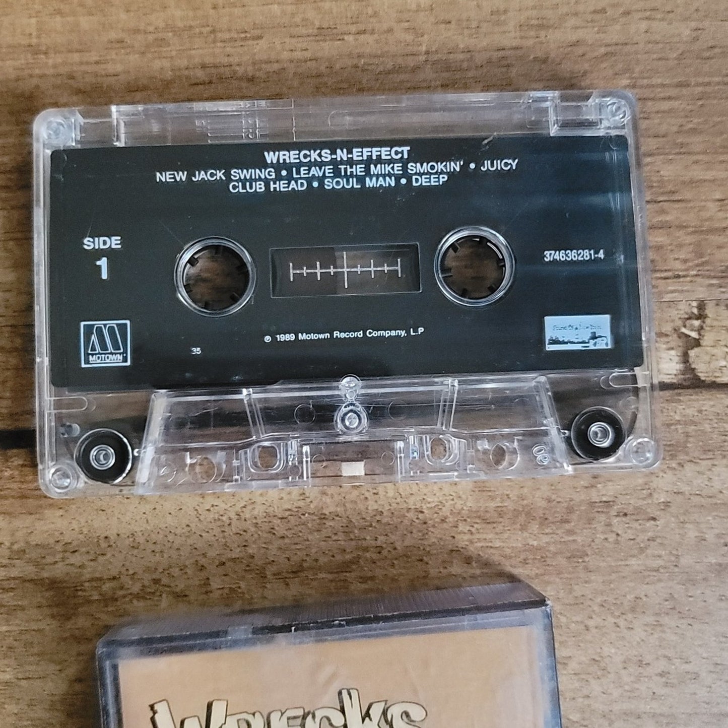 Vtg 1989 Wrecks 'n' Effect Cassette Tape Motown