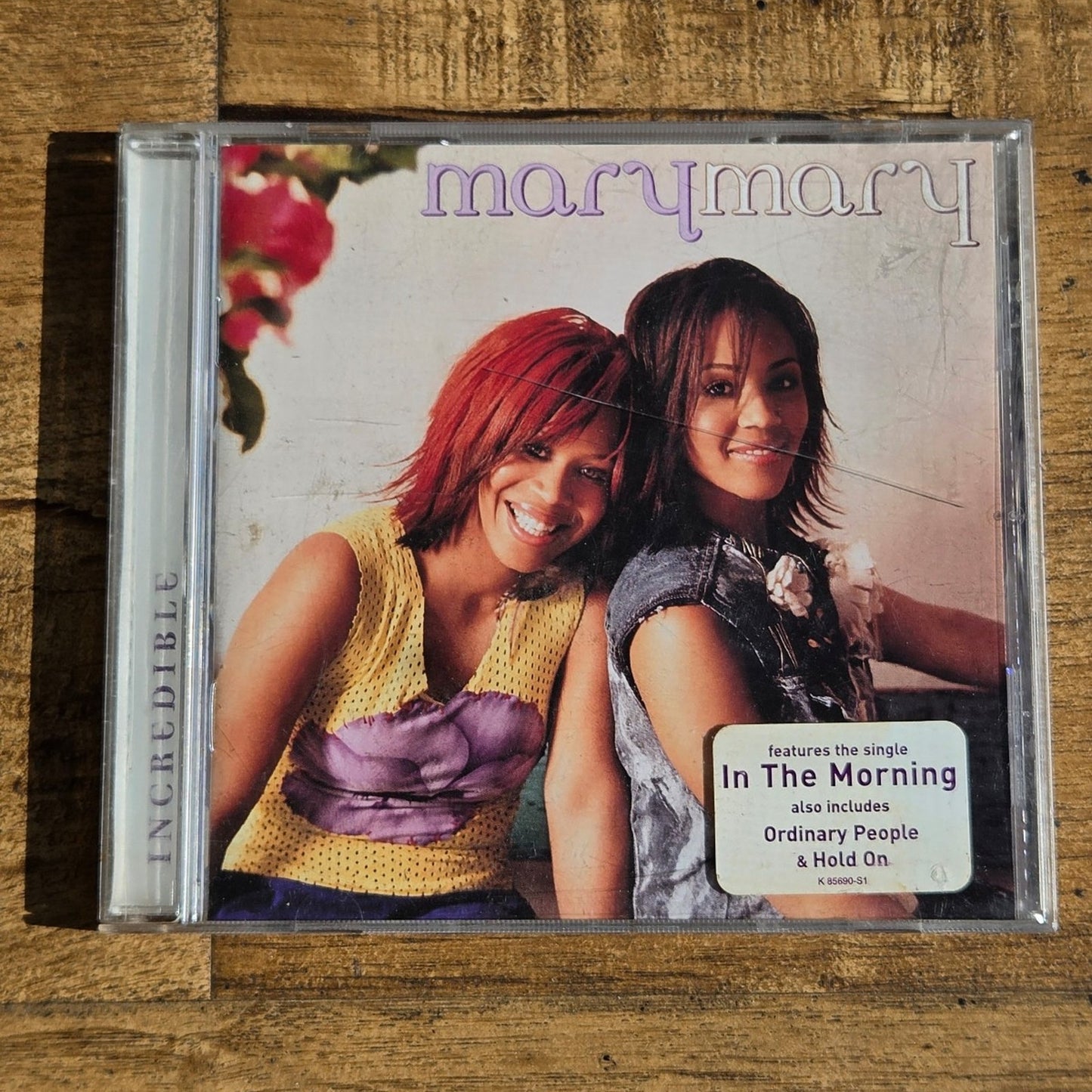 Vtg 2002 Mary Mary INCREDIBLE CD w/Hype Sticker CHRISTIAN