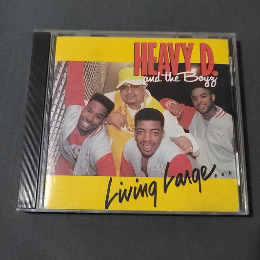 Vtg 1987 Heavy D & the Boyz LIVING LARGE CD