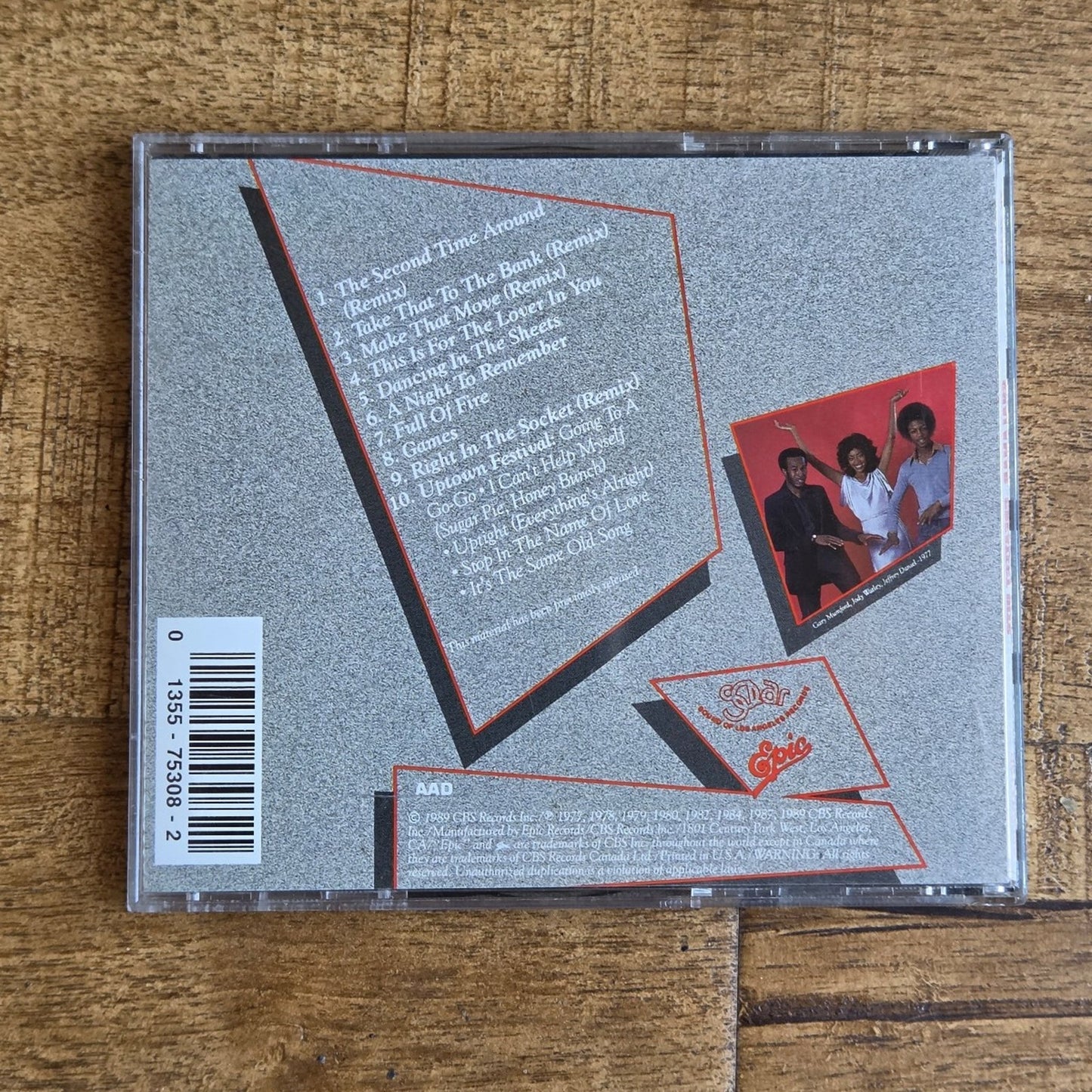 Vtg 1989 Shalamar GREATEST HITS CD