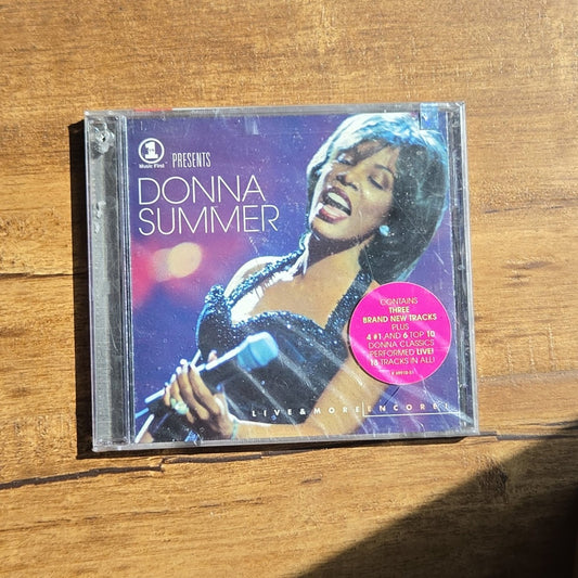 Vtg 1999 Donna Summers VH1 Presents Live..CD w/ Hype Sticker
