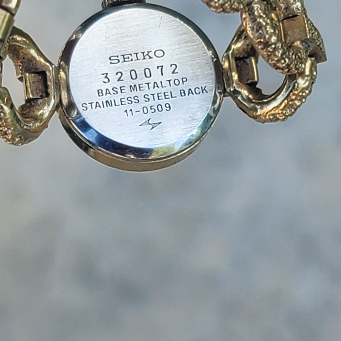 Vtg Seiko Gold Tone Automatic Wind-up Watch