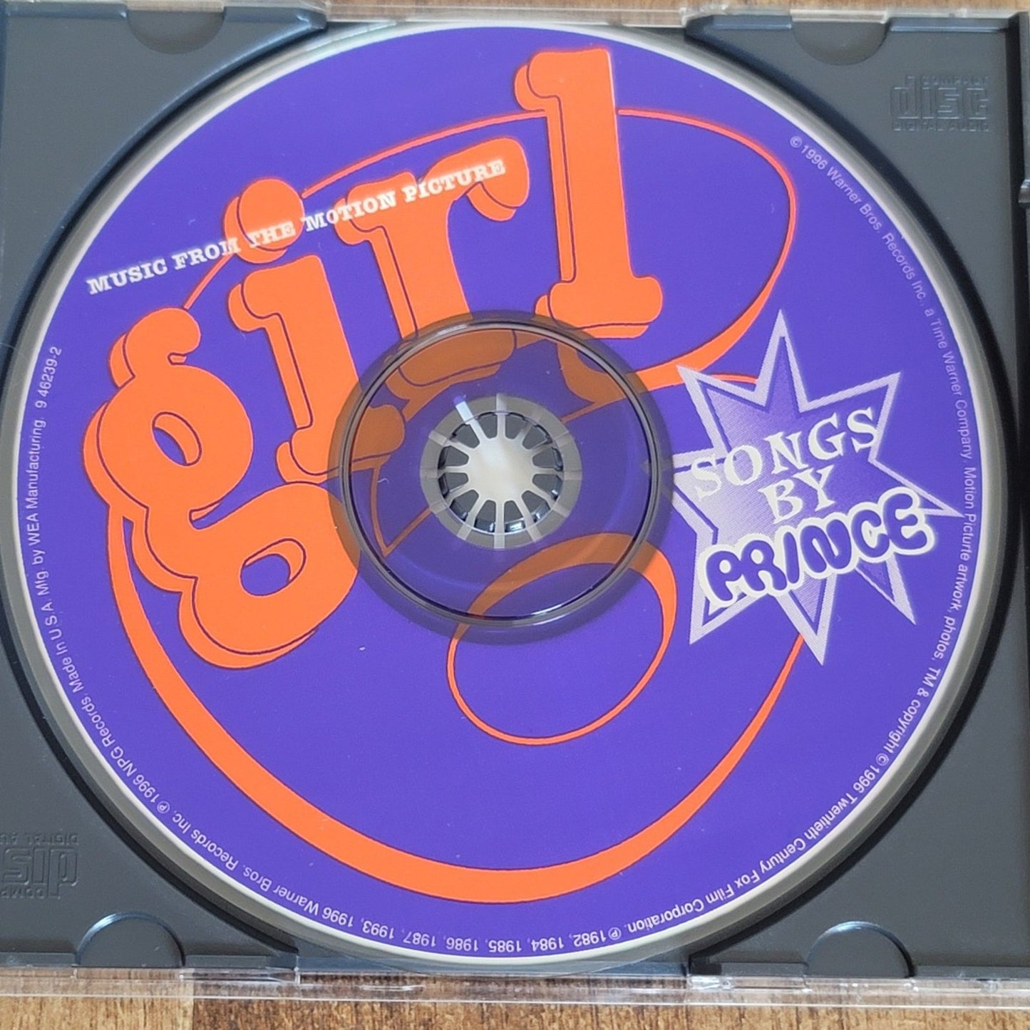 Vtg 1996 Prince GIRL 6 SOUNDTRACK CD