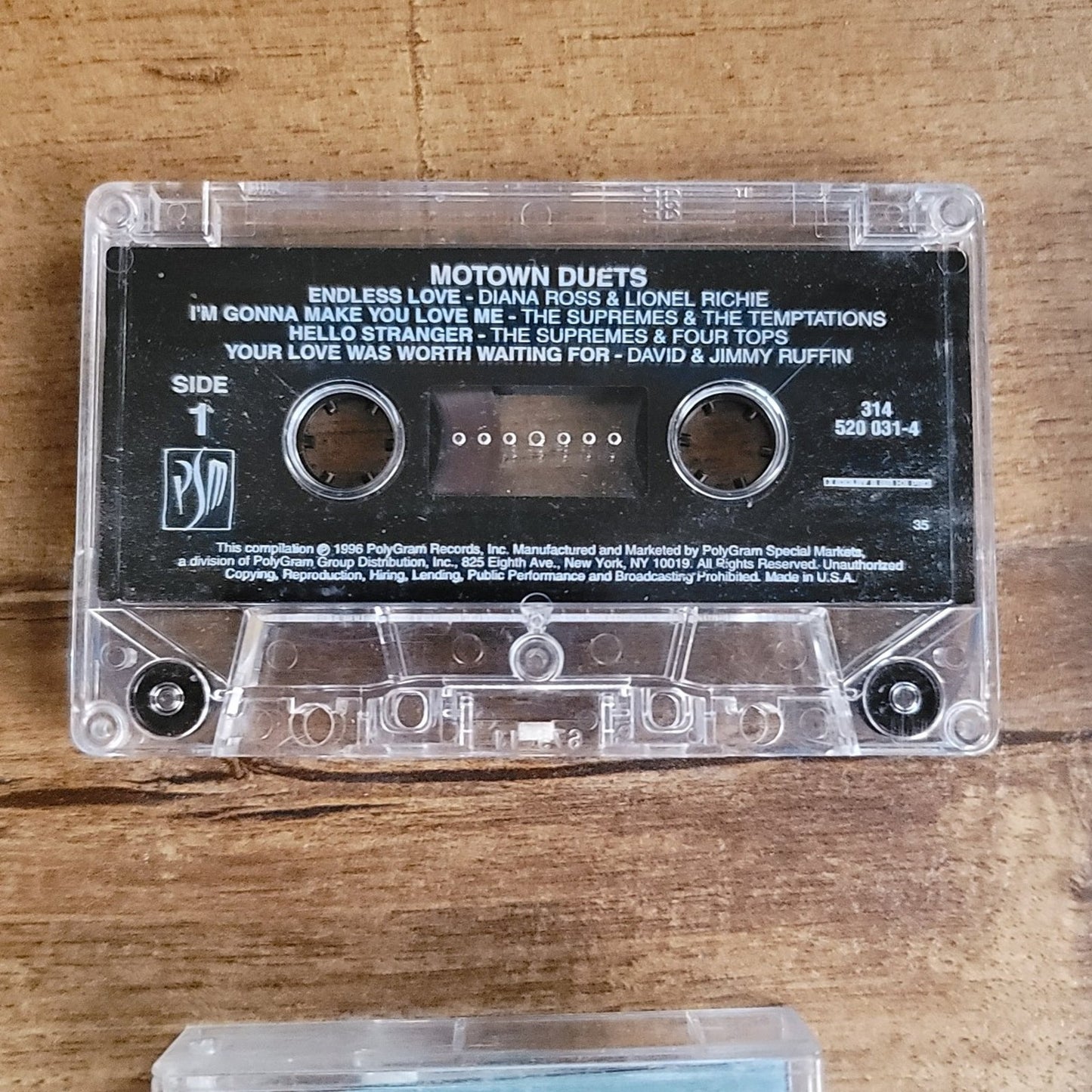 Vtg 1995 Motown Year by Year 1985 Cassette Tape The Sound of Young America