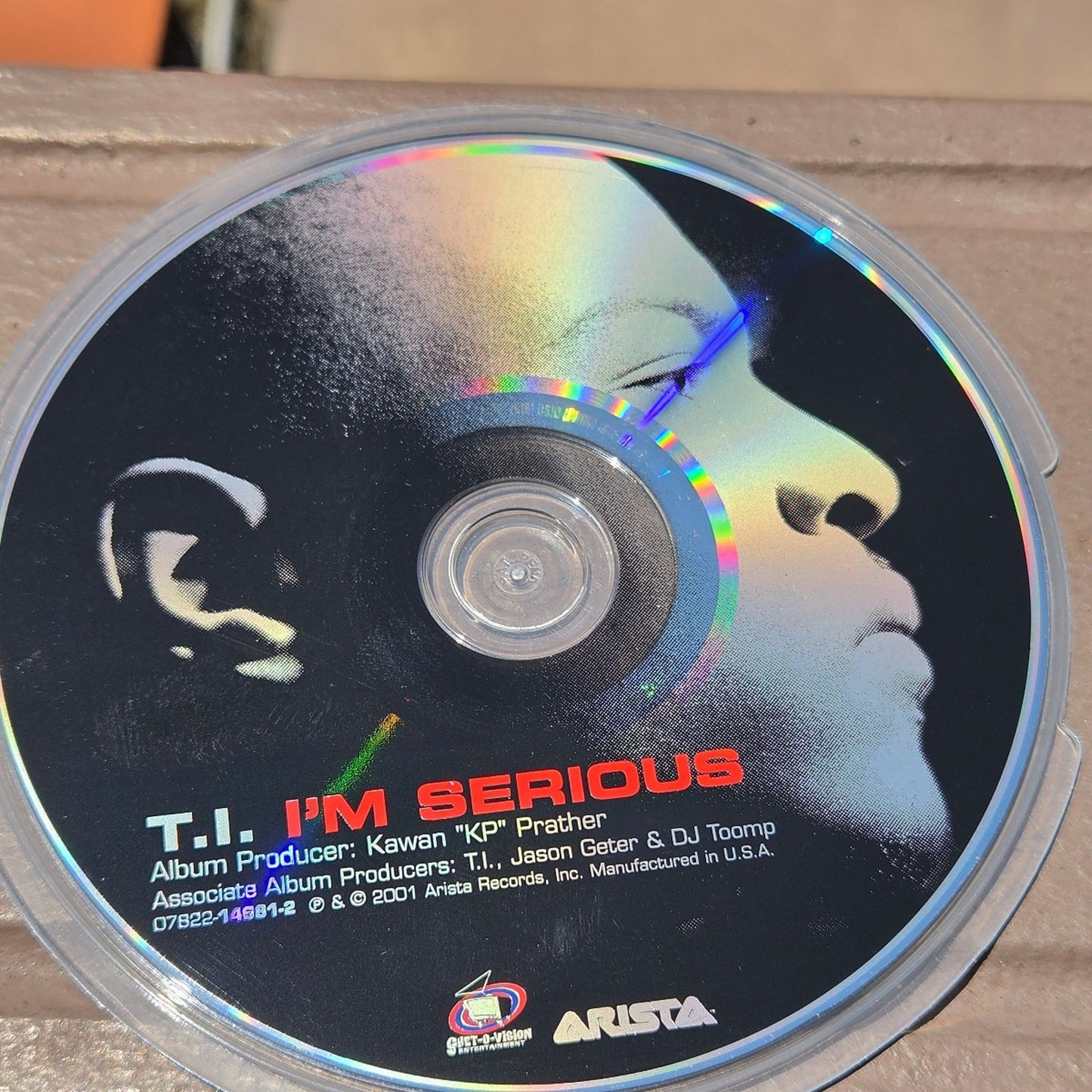 Vtg 2001 T.I. I'M SERIOUS CD RAP HIP HOP