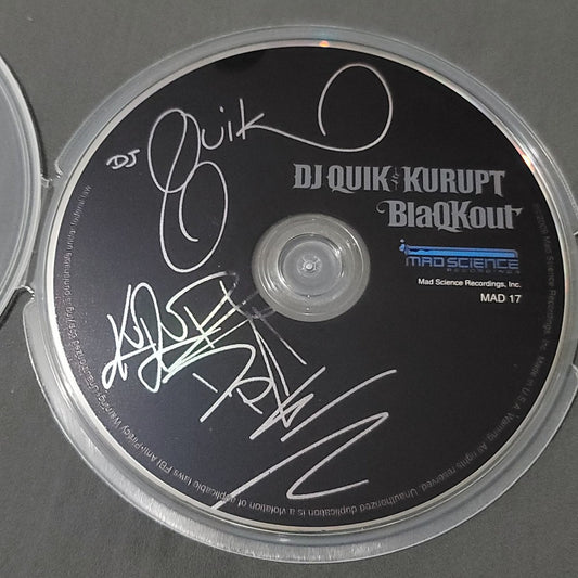 DJ Quik & Kurupt BLAQKOUT CD Hip Hop Rap