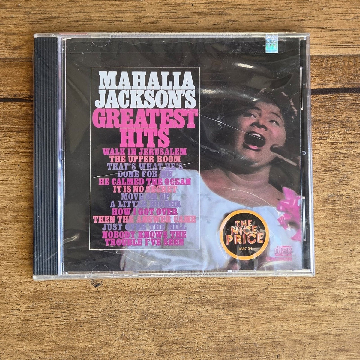 Vtg 1988 Mahalia Jackson's Greatest Hits CD