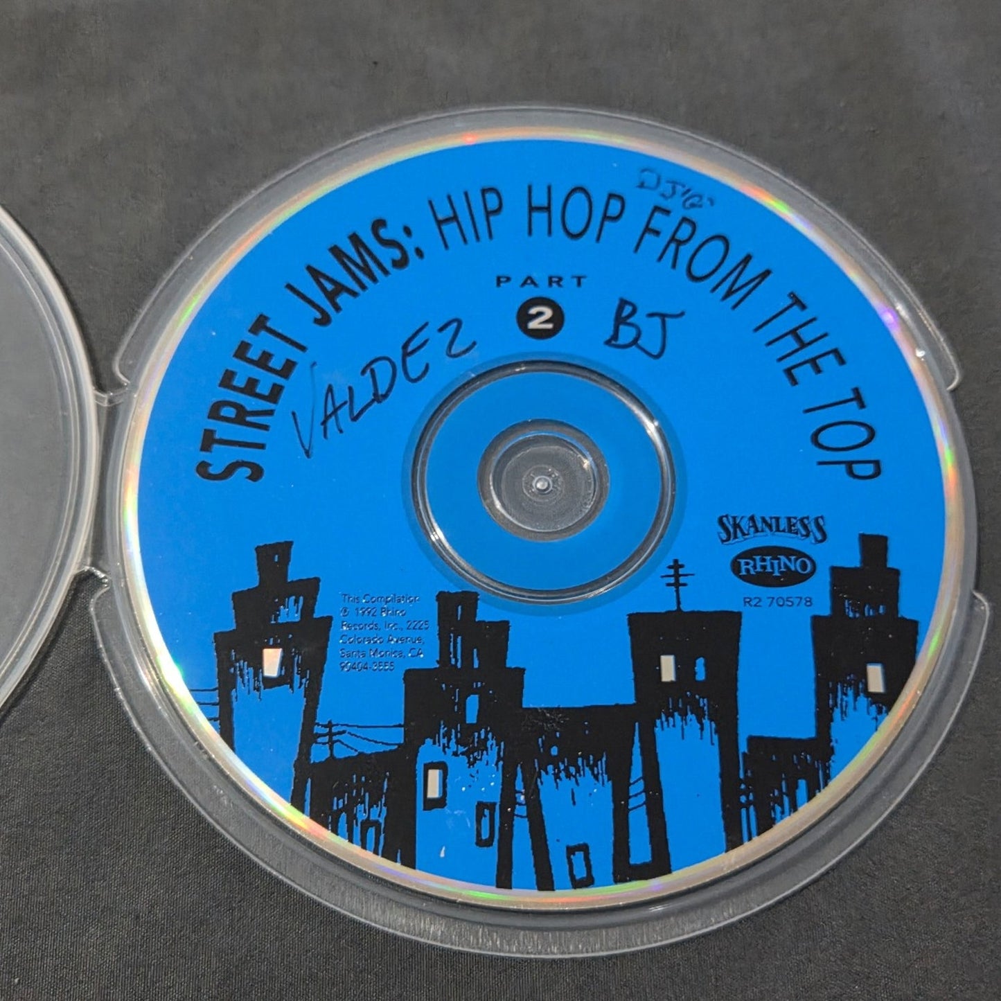 Vtg 1992 Street Jams: HIP HOP FROM THE TOP PART 2 CD RAP HIP HOP