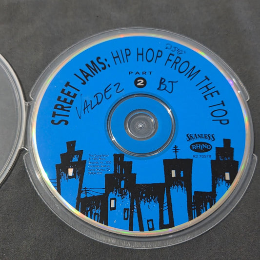 Vtg 1992 Street Jams: HIP HOP FROM THE TOP PART 2 CD RAP HIP HOP
