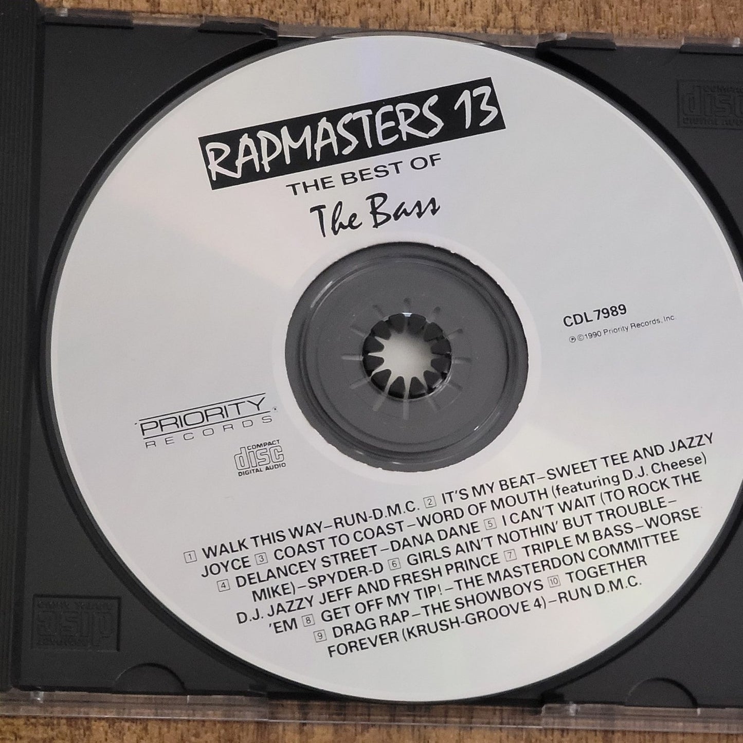 Vtg 1990 Rap Masters 13 The Best of Bass CD