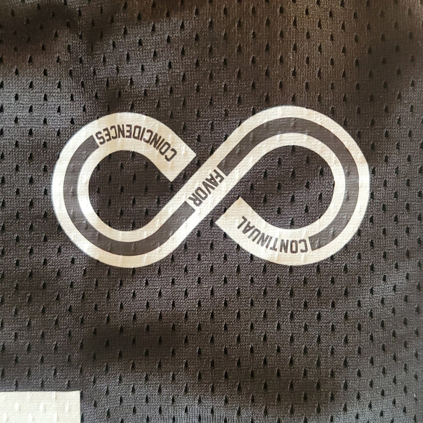 Continual Coincidences Brand Upcycled Vintage Football Jersey WISDOM