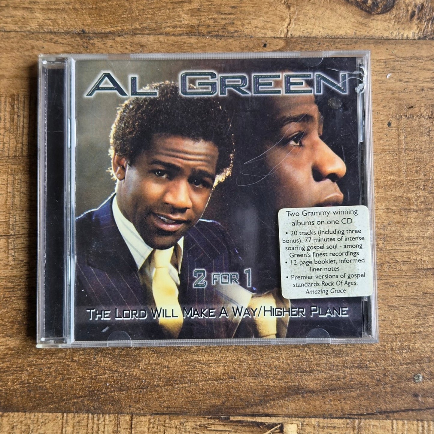 Vtg 2002 Al Green THE LORD WILL MAKE A WAY / HIGHER PLANE CD (AUSTRALIA IMPORT)