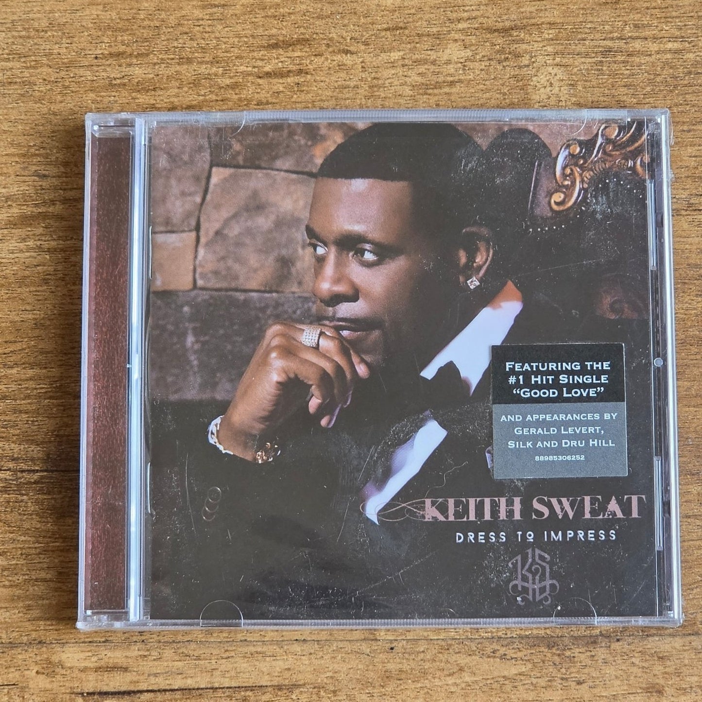 Keith Sweat DRESS TO IMPRESS CD w/ Hype Sticker