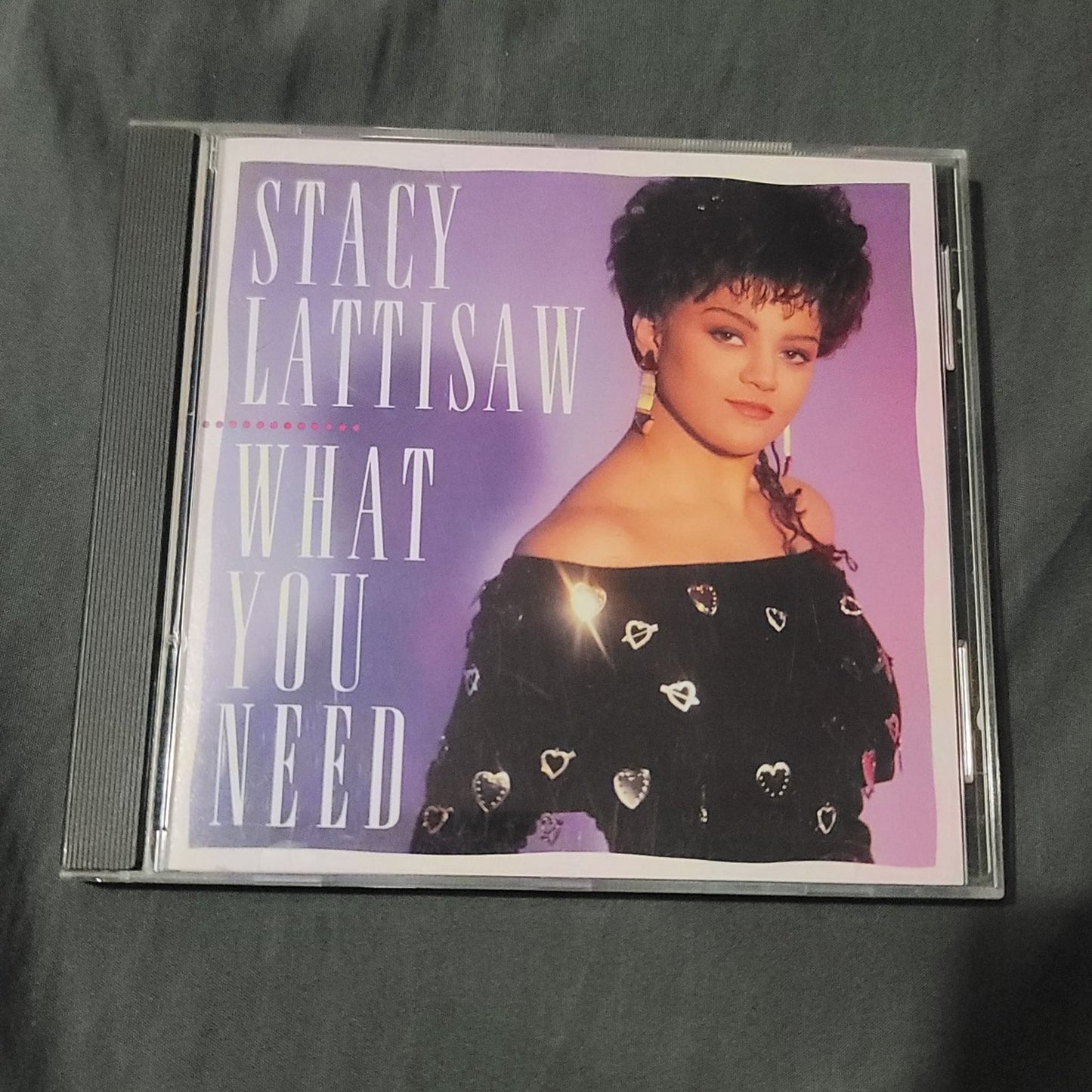 Vtg 1989 Stacy Lattisaw WHAT YOU NEED CD