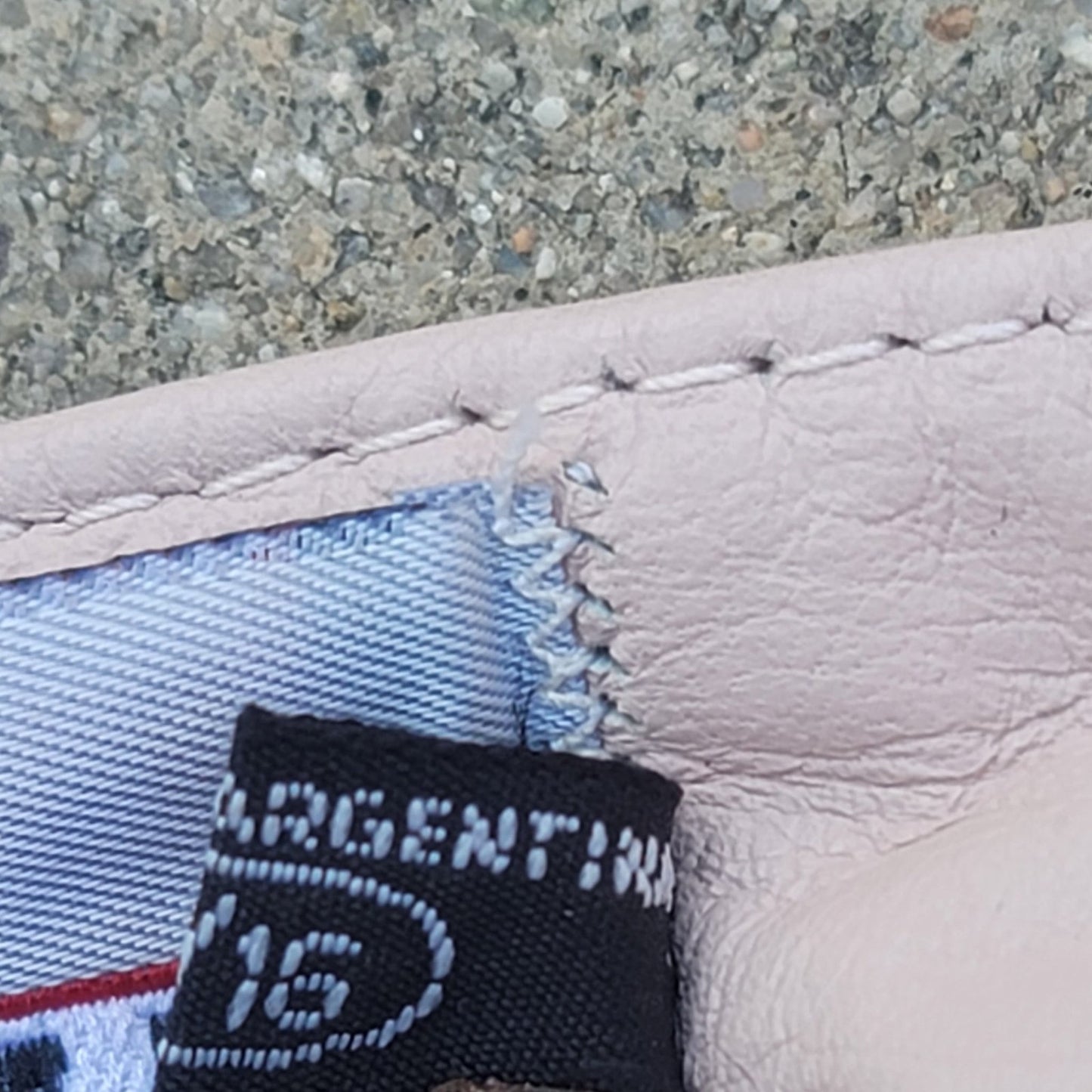 Vtg Prezzia Leather Skirt
