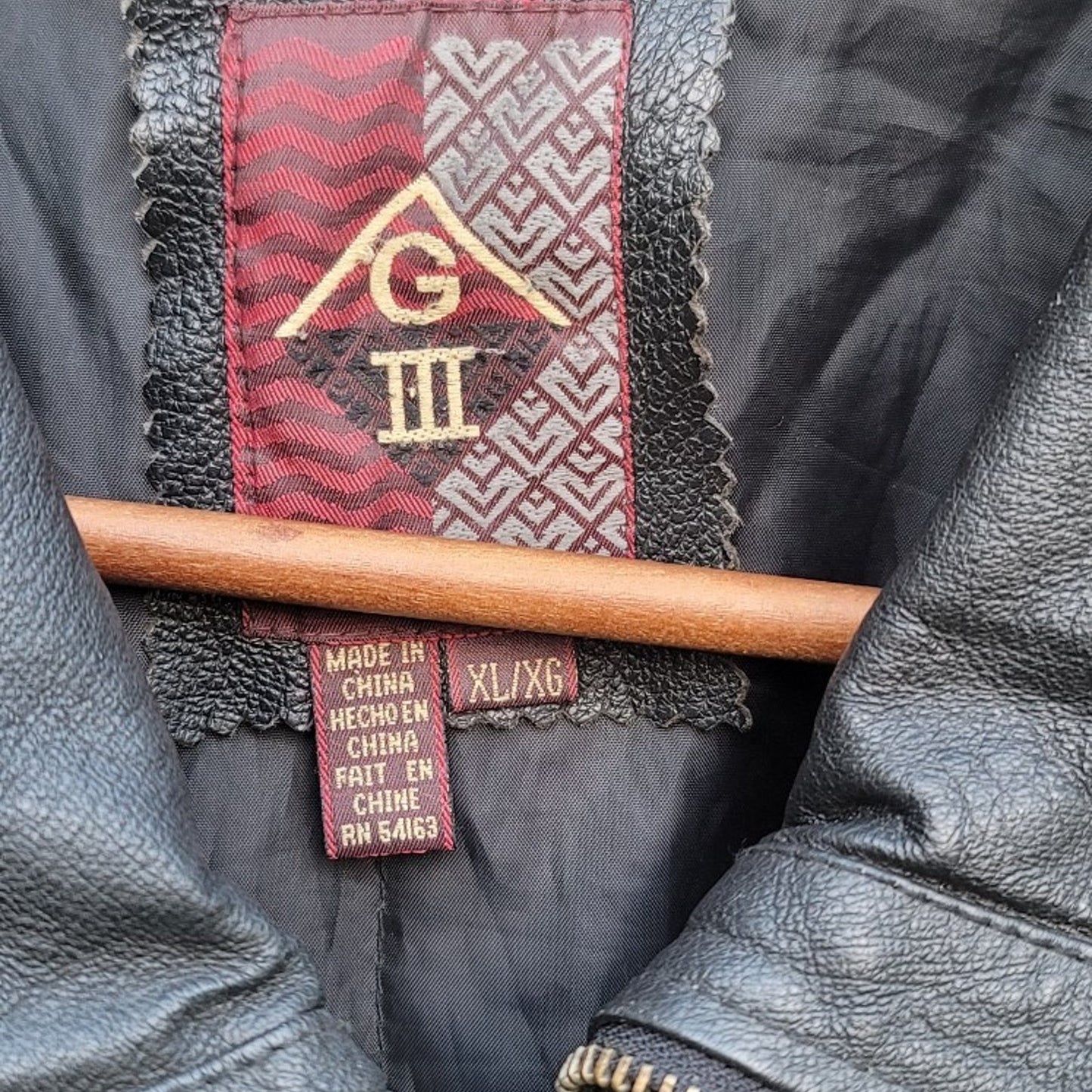 Vtg G-III Leather Jacket Coat