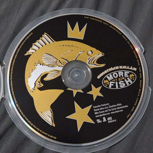 Vtg 2006 Ghostface Killah More Fish CD Rap Hip Hop Wu-Tang