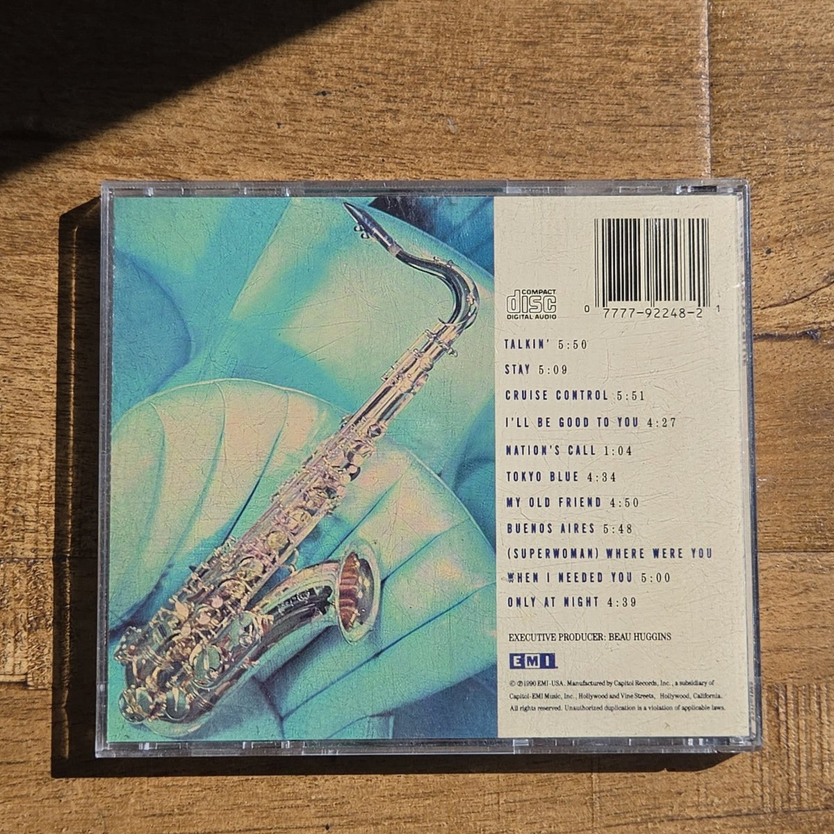 Vtg 1990 Najee Tokyo Blue CD