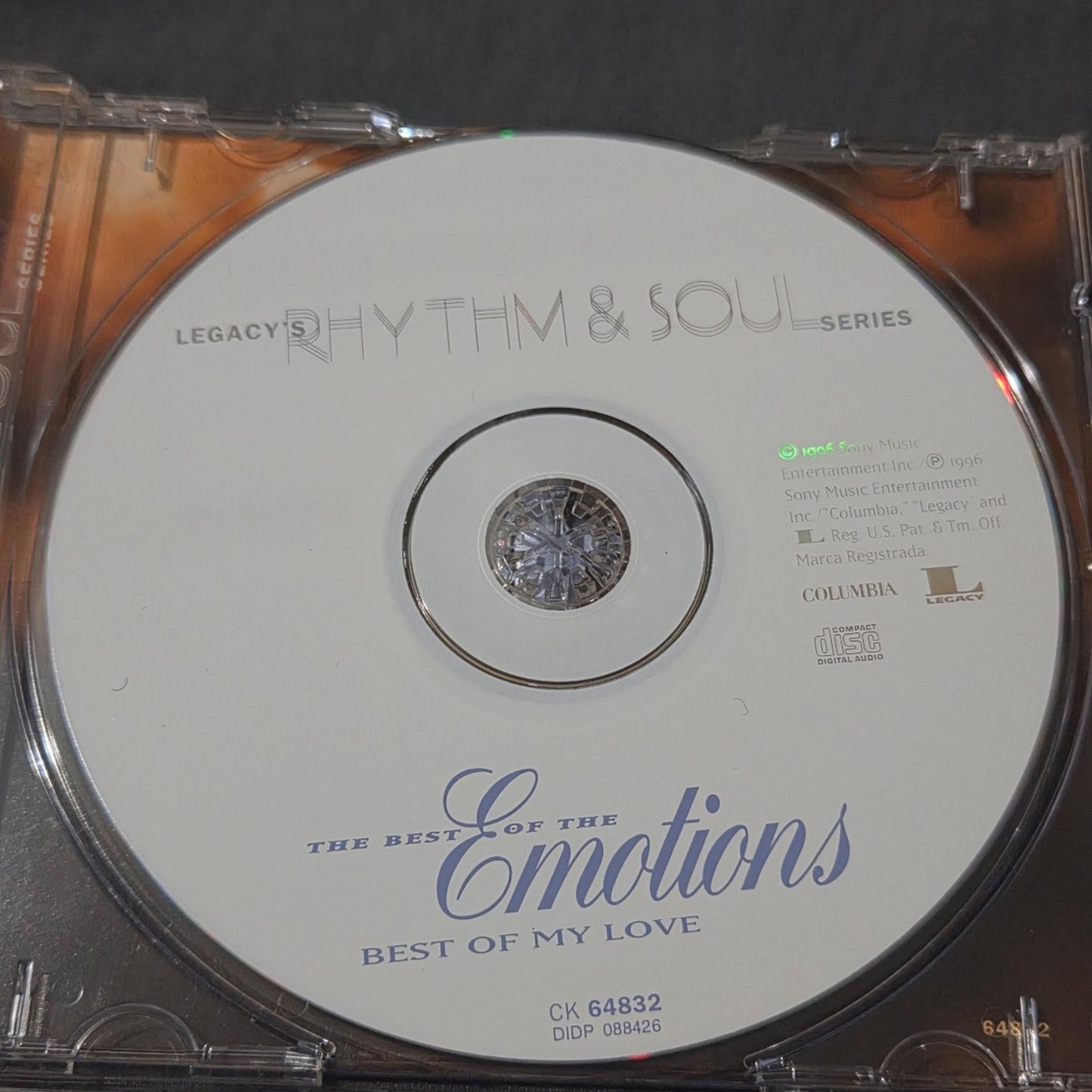 Vtg 1996 The Best of the Emotions BEST OF MY LOVE CD