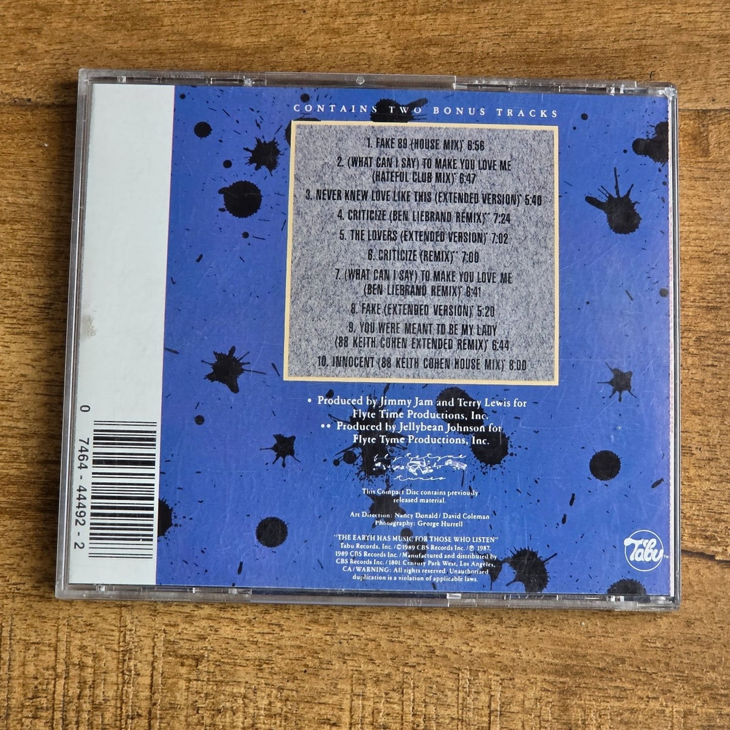 Vtg 1989 Alexander O'Neal All Mixed Up CD